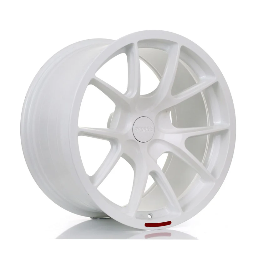 2Forge ZF9 Alloy Wheel 19x9.5 ET10 To 50 5x100 Matt White