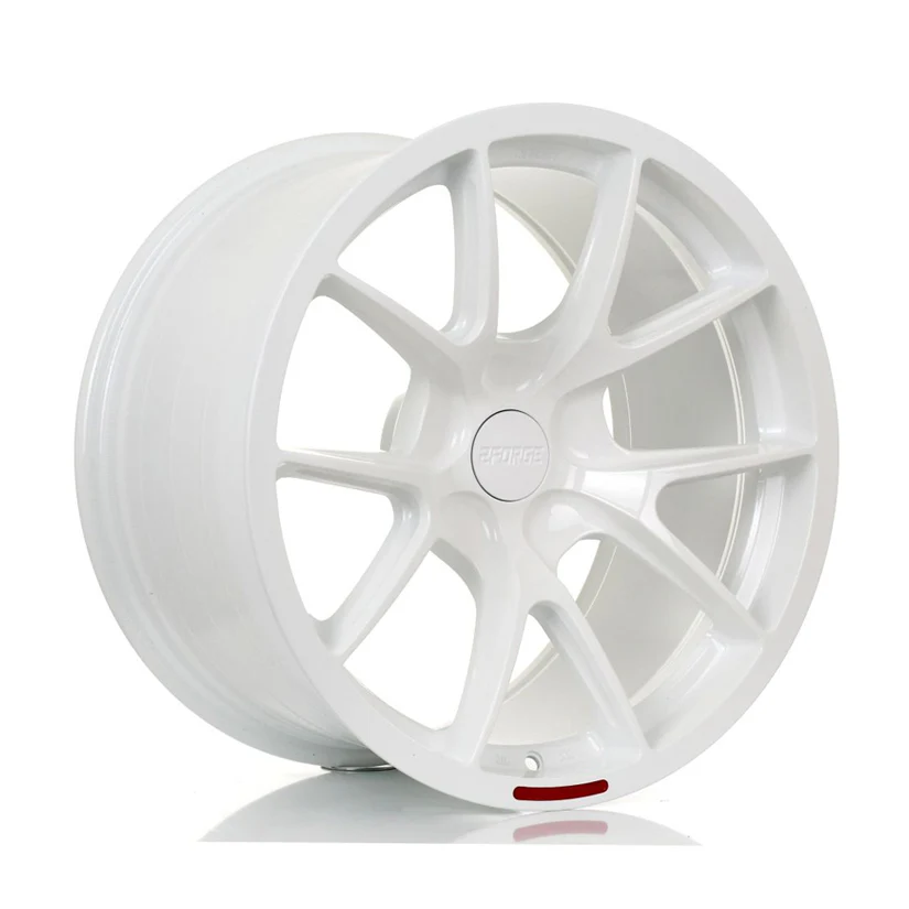 2Forge ZF9 Alloy Wheel 20x11 ET10 To 35 5x114 Gloss White