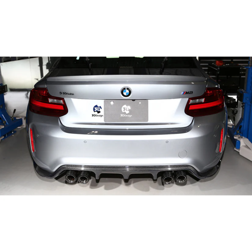 3Ddesign Exhaust Tips BMW OEM Exhaust M2 M3 M4 F8X - Image 5