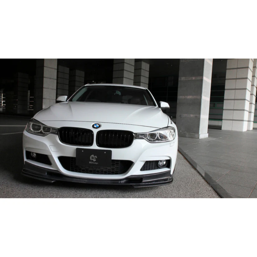 3Ddesign Front Splitter Carbon Fibre BMW 3 Series F30 F31 - Image 4