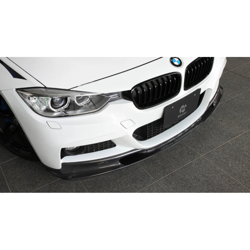 3Ddesign Front Splitter Carbon Fibre BMW 3 Series F30 F31 - Image 9