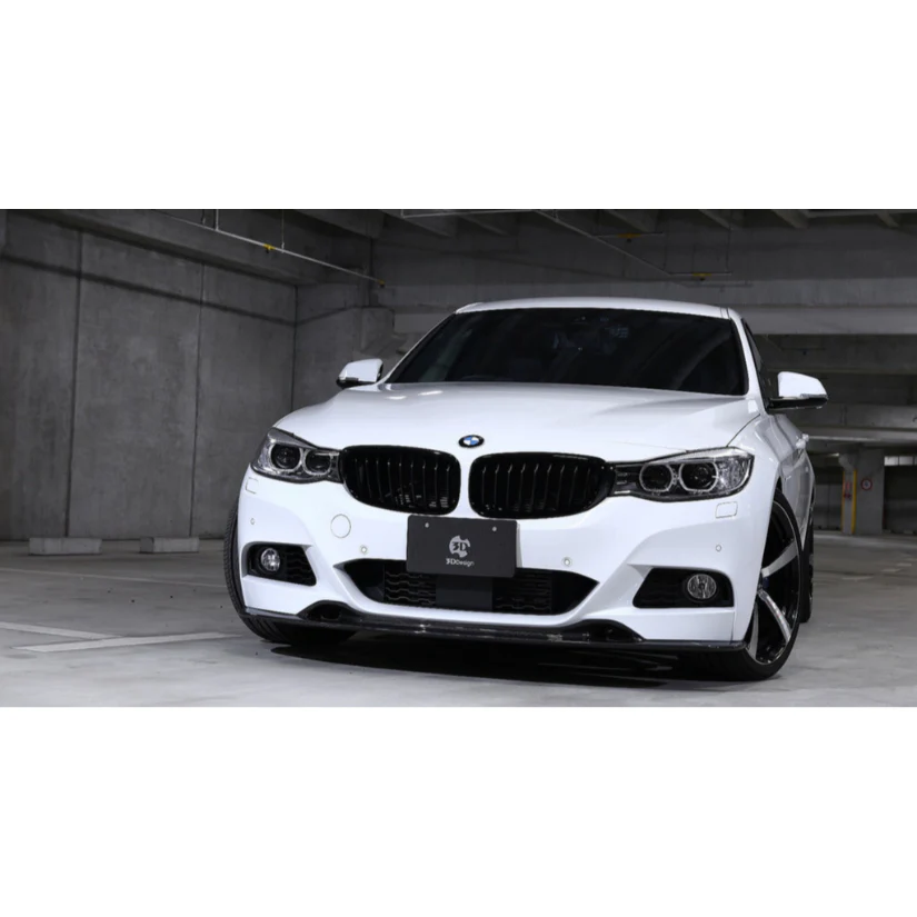 3Ddesign Front Splitter Carbon Fibre BMW 3 Series F34 GT M-Sport - Image 3