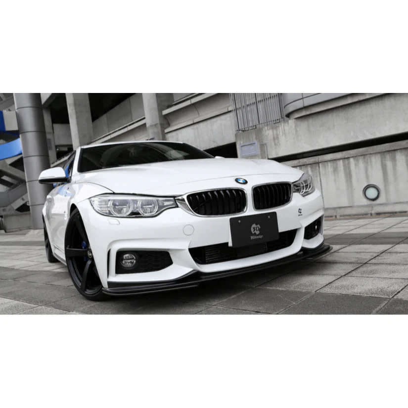 3Ddesign Front Splitter Carbon Fibre BMW 4 Series F32 36 - Image 2