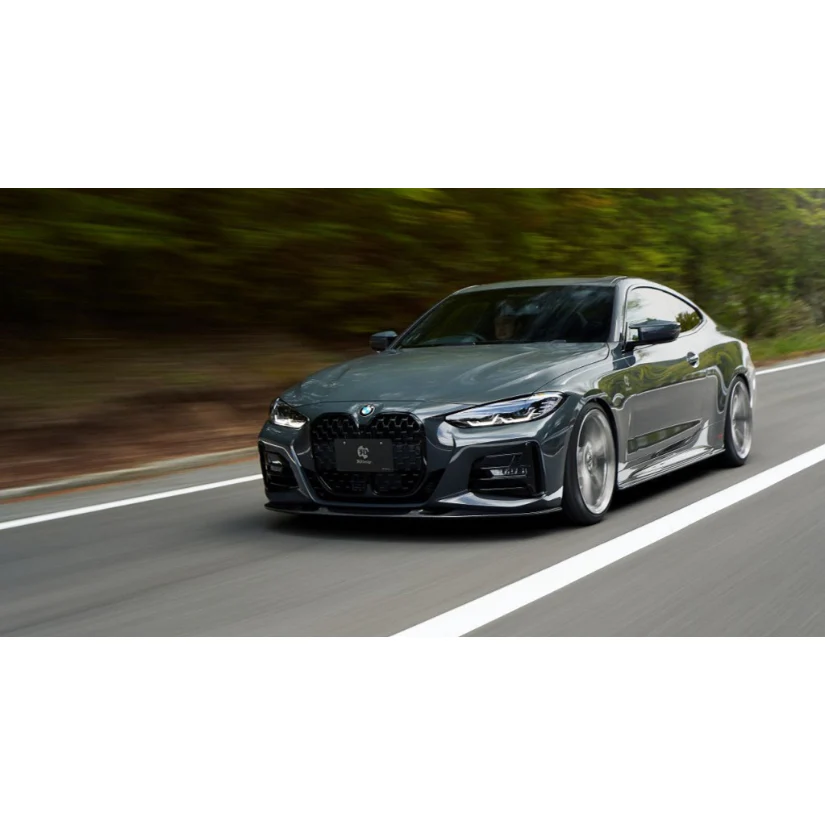 3Ddesign Front Splitter Carbon Fibre BMW M4 M440i G22G 23 M-Sport - Image 2