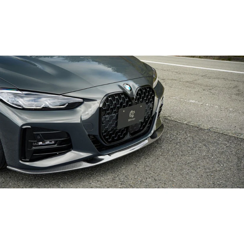 3Ddesign Front Splitter Carbon Fibre BMW M4 M440i G22G 23 M-Sport - Image 3