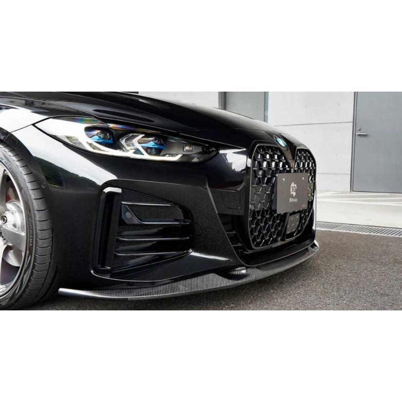 3Ddesign Front Splitter Carbon Fibre BMW M4 M440i G26 M-Sport - Image 3