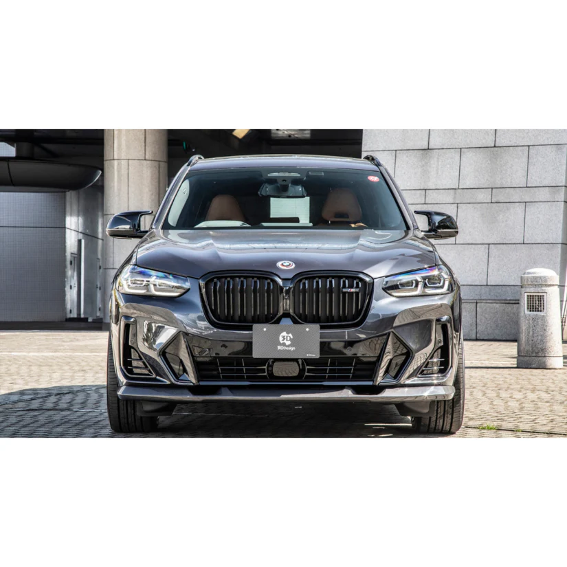 3Ddesign Front Splitter Carbon Fibre BMW X3 X4 G01 02 LCI M-Sport - Image 6