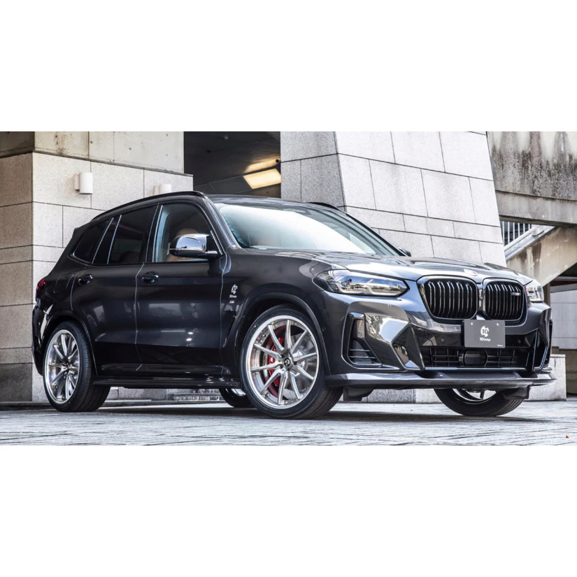 3Ddesign Front Splitter Carbon Fibre BMW X3 X4 G01 02 LCI M-Sport - Image 7