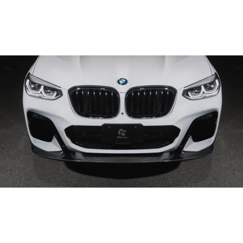 3Ddesign Front Splitter Carbon Fibre BMW X3 X4 G01 02 M40i M-Sport - Image 4
