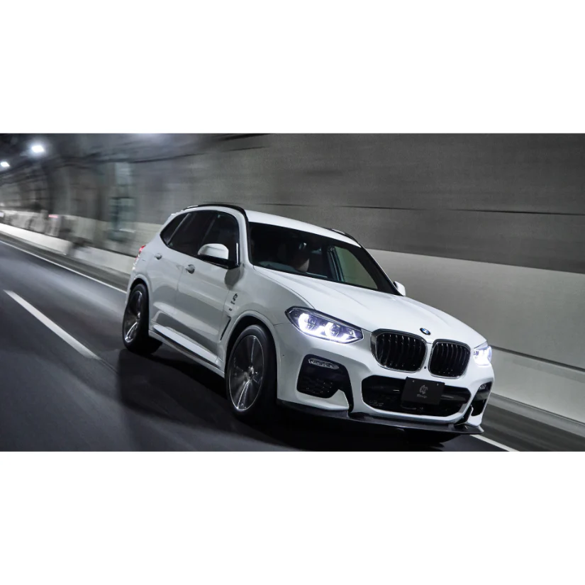 3Ddesign Front Splitter Carbon Fibre BMW X3 X4 G01 02 M40i M-Sport - Image 8