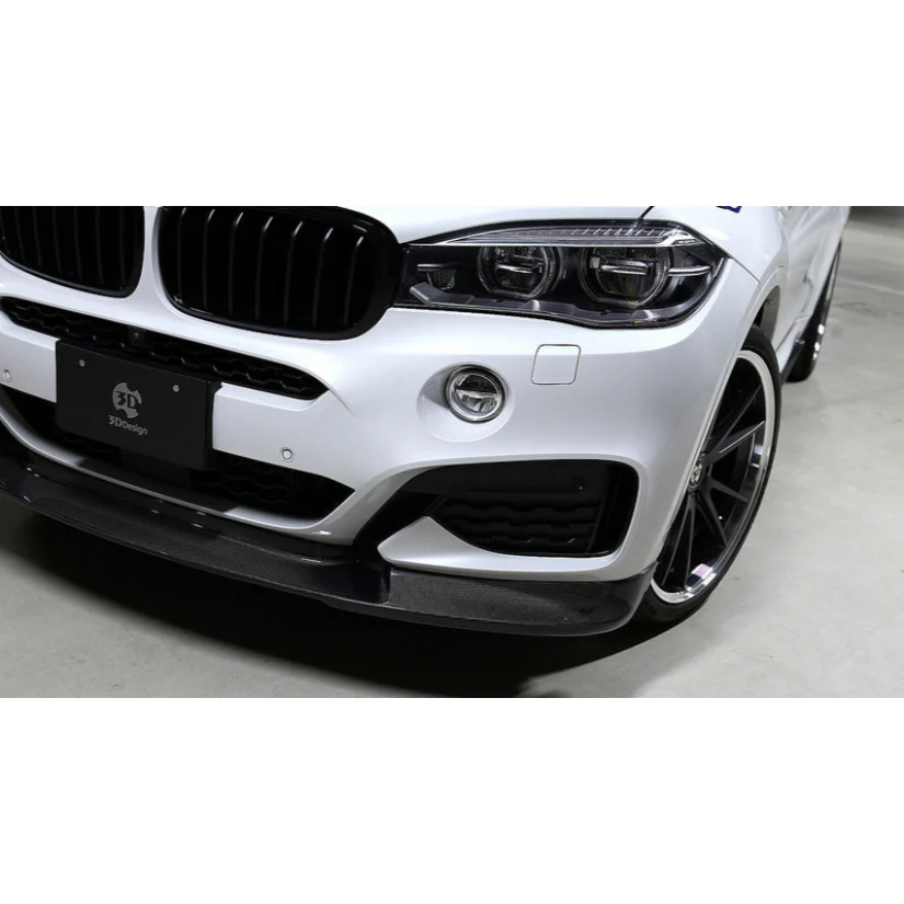 3Ddesign Front Splitter Carbon Fibre BMW X6 F16 M-Sport - Image 2