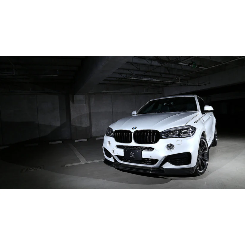 3Ddesign Front Splitter Carbon Fibre BMW X6 F16 M-Sport - Image 3