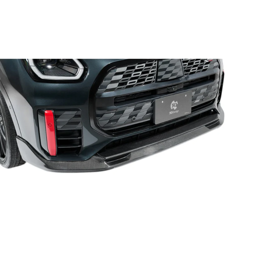 3Ddesign Front Splitter Carbon Fibre MINI Countryman JCW U25