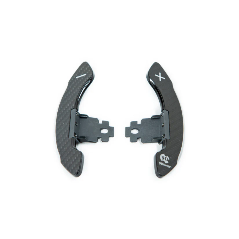 3Ddesign Paddle Shifter Carbon Fibre Silver BMW GXX - Image 7