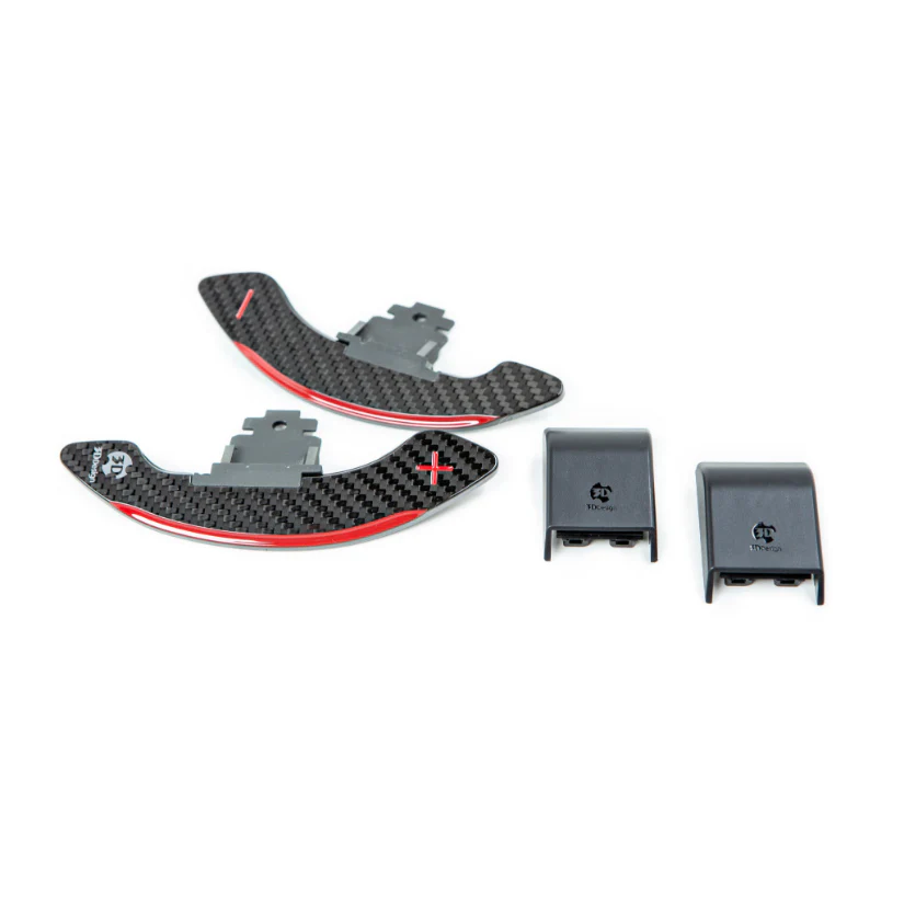 3Ddesign Paddle Shifter Carbon Fibre Silver MINI FXX - Image 15