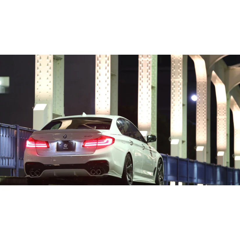 3Ddesign Rear Diffuser BMW 5 Series G30 M-Sport - Image 7