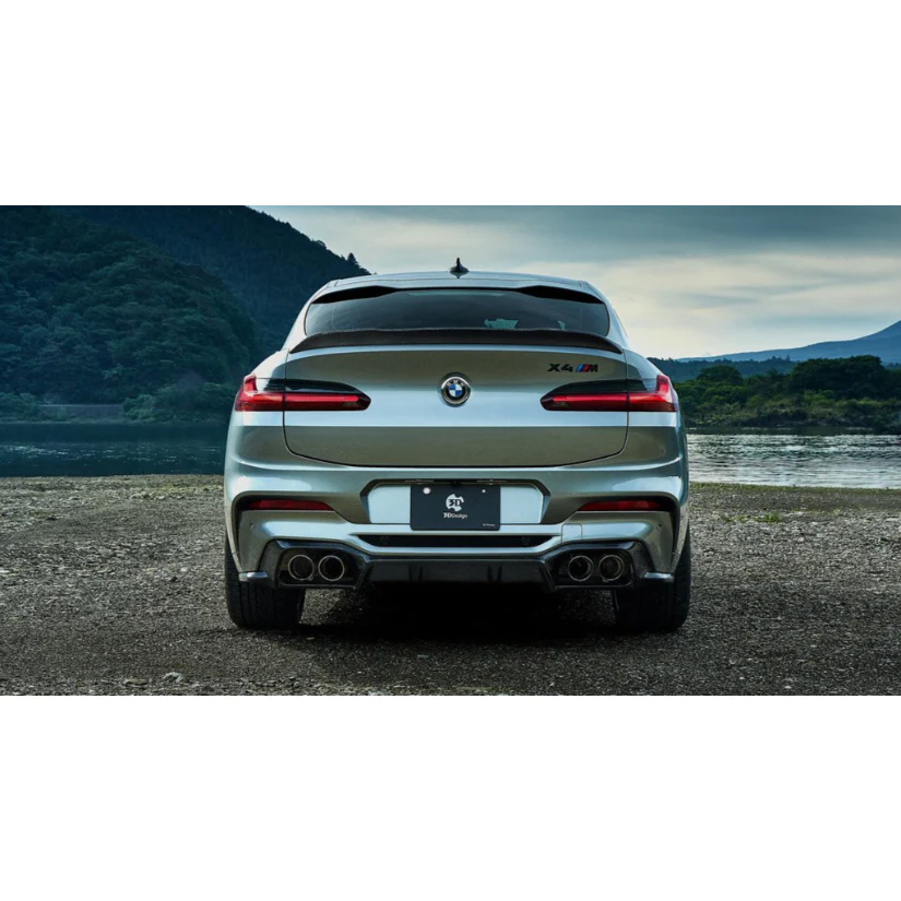 3Ddesign Rear Diffuser Carbon Fibre BMW X4M F98 - Image 5