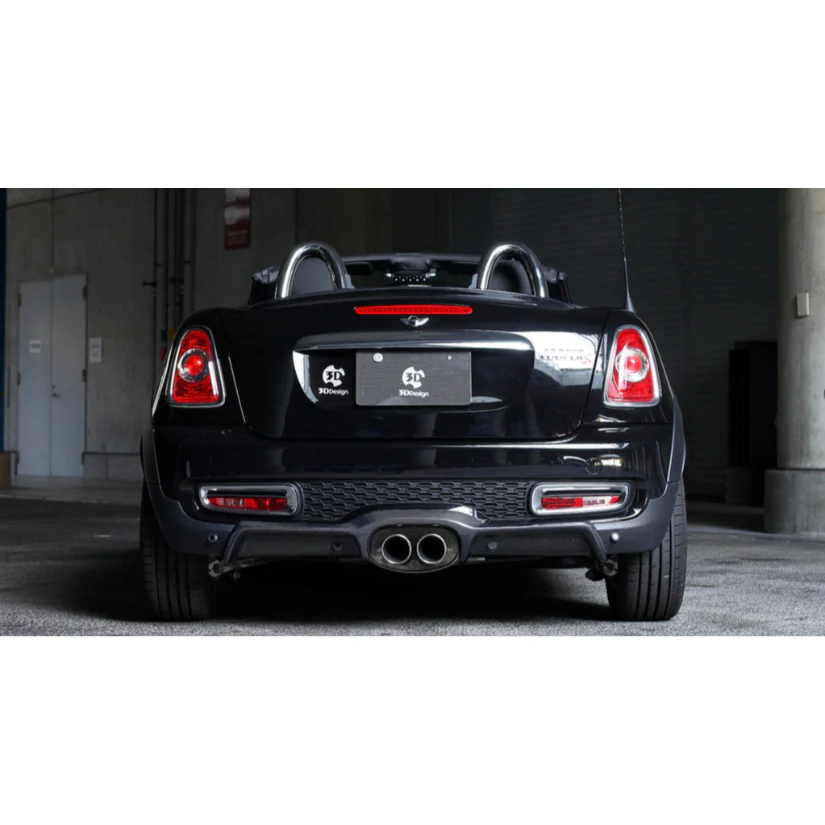 3Ddesign Rear Diffuser Carbon Fibre MINI R58 59 Cooper S - Image 3