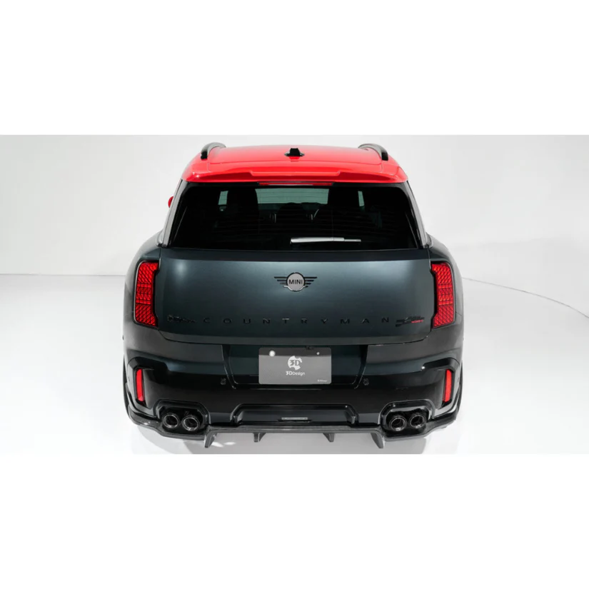 3Ddesign Rear Diffuser Carbon Fibre MINI U25 Countryman JCW - Image 2