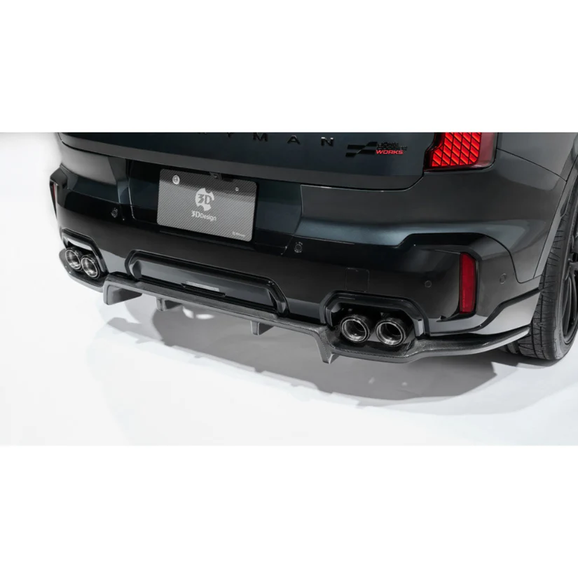 3Ddesign Rear Diffuser Carbon Fibre MINI U25 Countryman JCW - Image 3