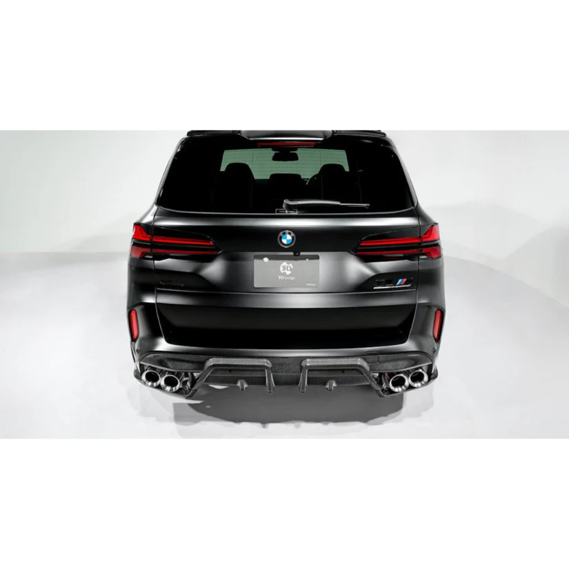 3Ddesign Rear Diffuser Carbon Fibre Set BMW X5M F95 LCI - Image 11