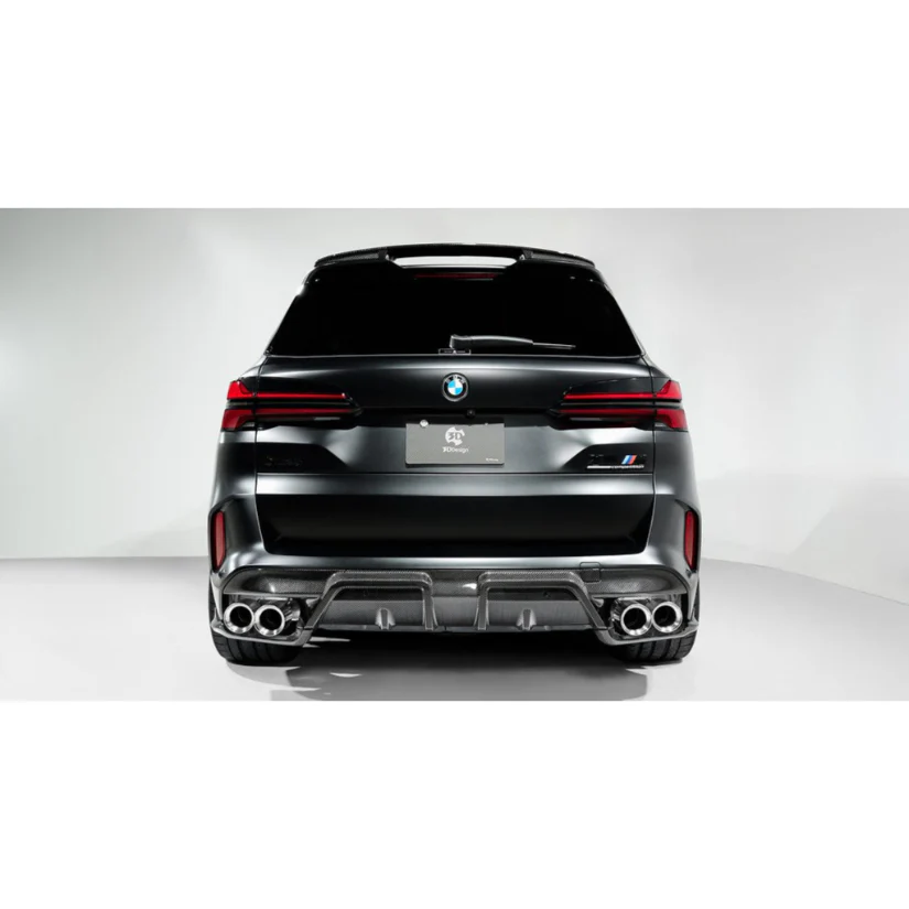 3Ddesign Rear Diffuser Carbon Fibre Set BMW X5M F95 LCI - Image 7