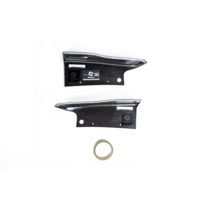 3Ddesign Rear Side Diffuser Extension Carbon Fibre BMW X5 M50i G05 M-Sport - Image 2
