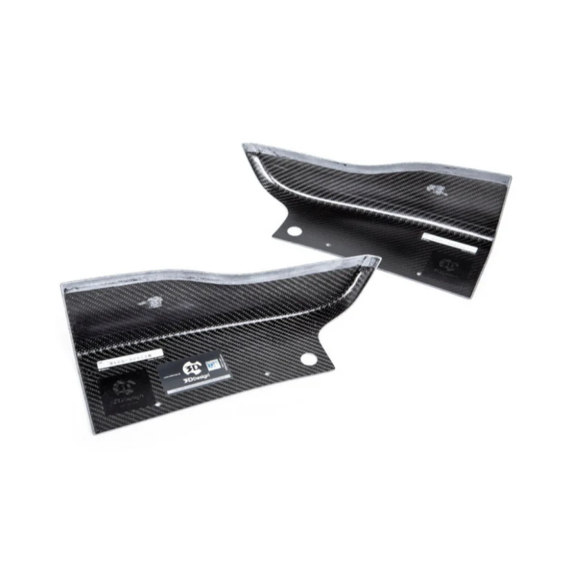 3Ddesign Rear Side Diffuser Extension Carbon Fibre BMW X5 M50i G05 M-Sport - Image 3