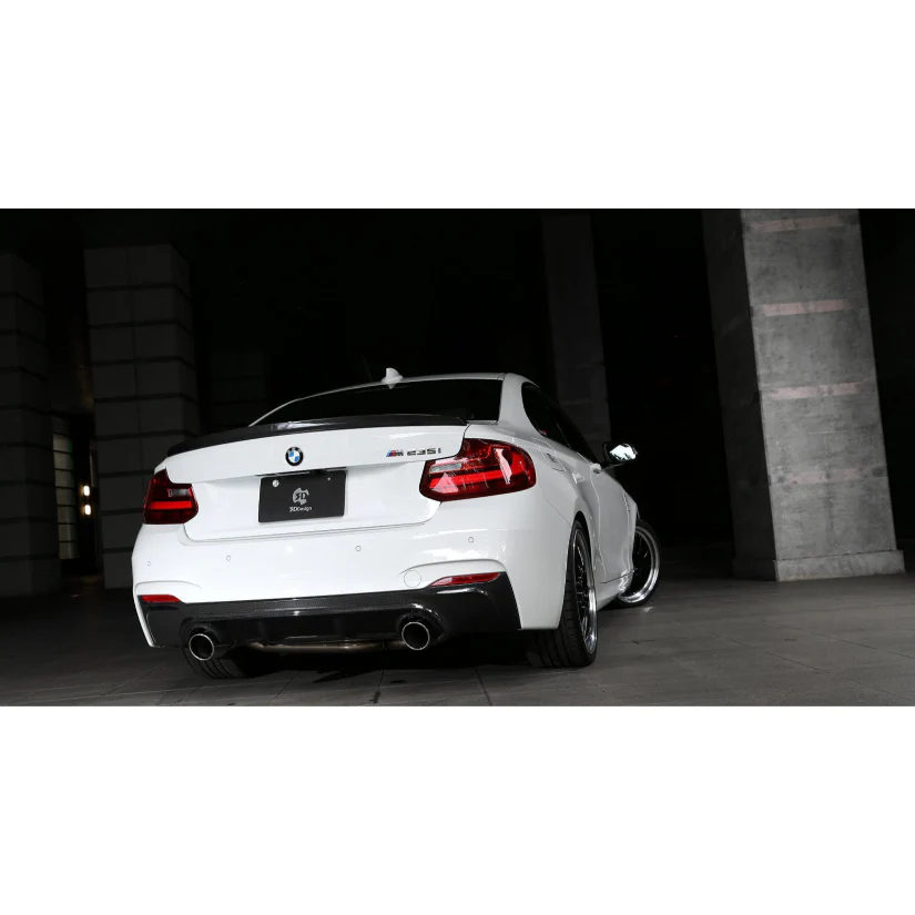3Ddesign Spoiler Carbon Fibre BMW 2 Series F22 - Image 4