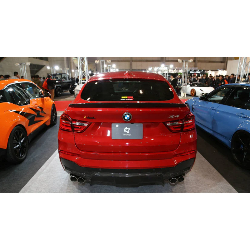 3Ddesign Spoiler Carbon Fibre BMW F26 X4 - Image 5