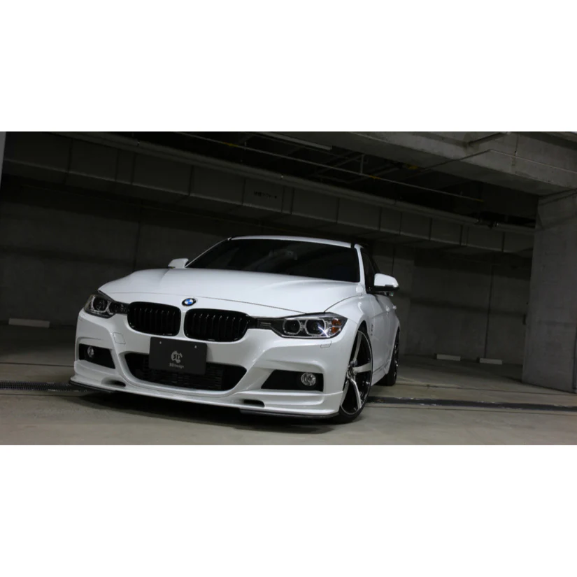 3Ddesign Urethane Front Splitter BMW 3 Series F30 F31 - Image 4