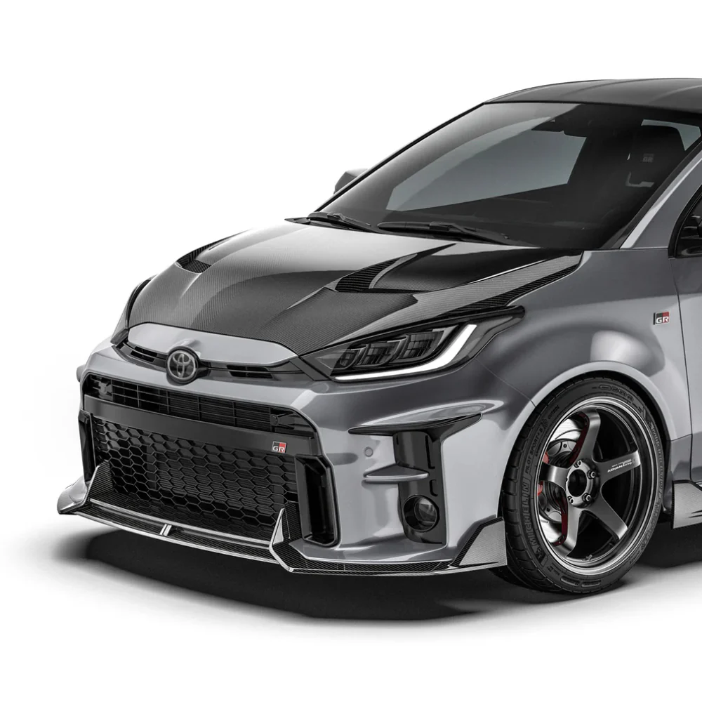 Adro Carbon Fibre Front Lip Splitter Toyota GR Yaris Gen 1 - Image 2