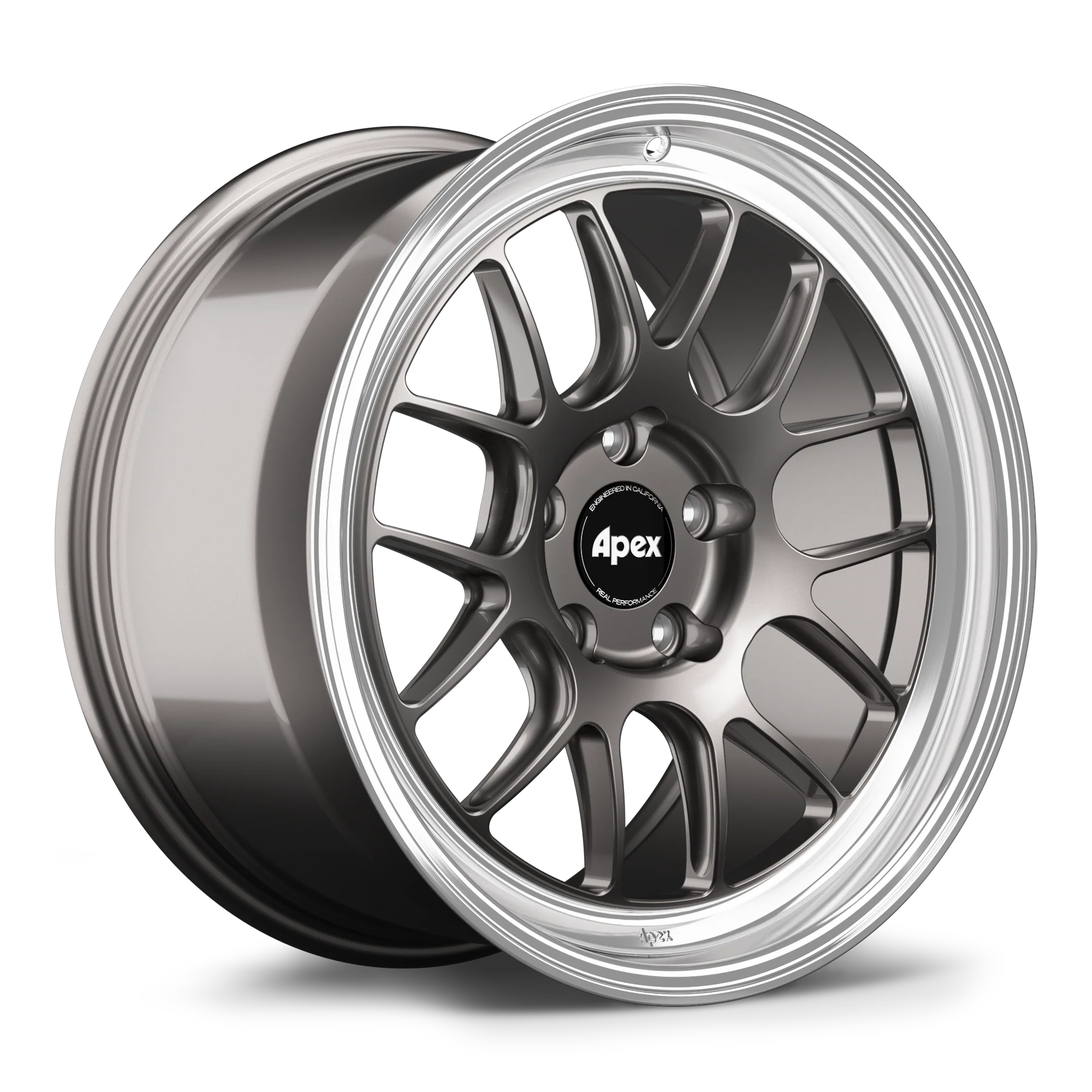 Apex ML-7RT Forged Alloy Wheel 18x11 ET36 5x130mm - Machined Lip - Anthracite 71.6mm CB