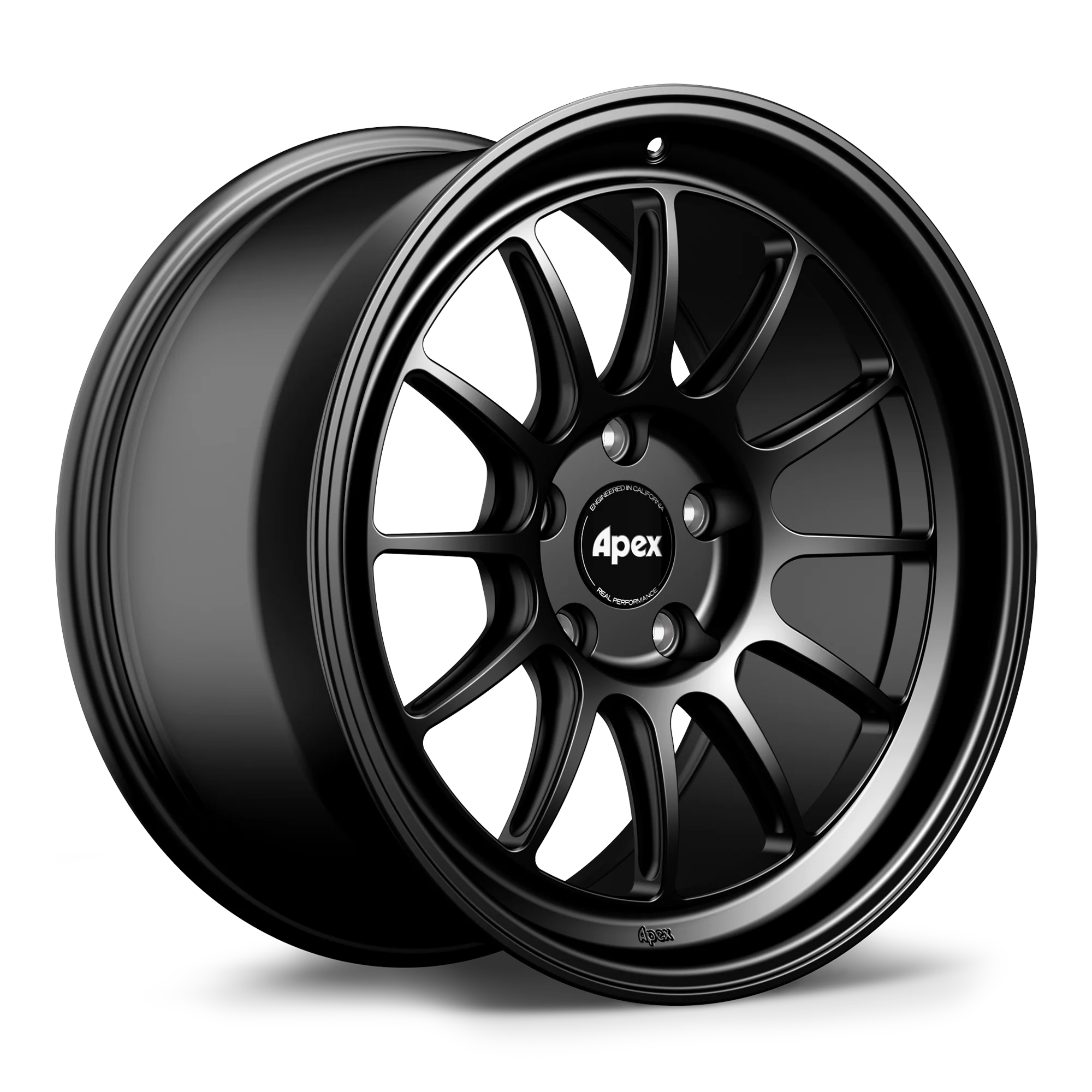 Apex SL-12RT Forged Alloy Wheel 18x10 ET25 5x120mm - Satin Black 72.56mm CB