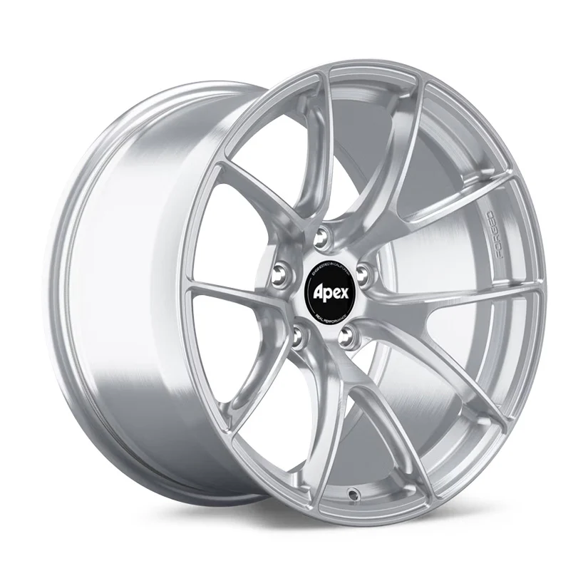 Apex VS-5RS Forged Alloy Wheel 17x8.5 ET40 5x120 Brushed Clear 72.56mm CB