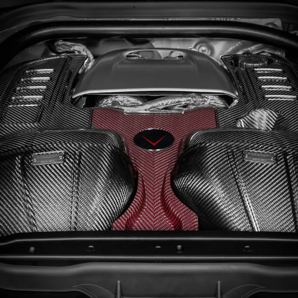 Eventuri Carbon Fibre Intake and Engine Cover Mercedes G63 AMG 25+ - Image 4