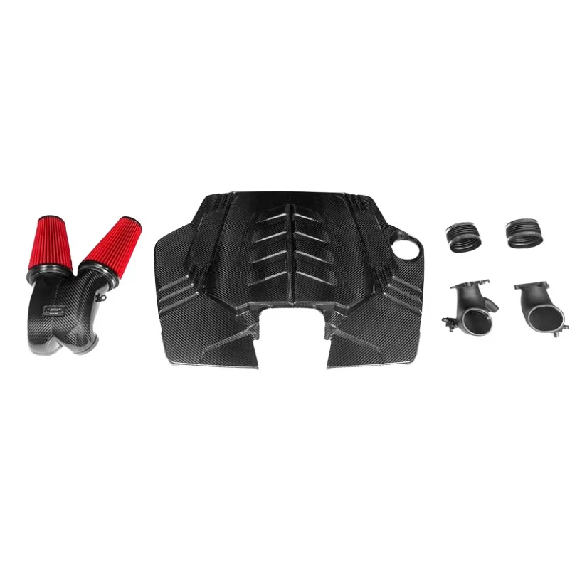 Eventuri Upgraded Turbo Inlet Pair TTE1020 Internal 60mm Audi RSQ7 - Image 4