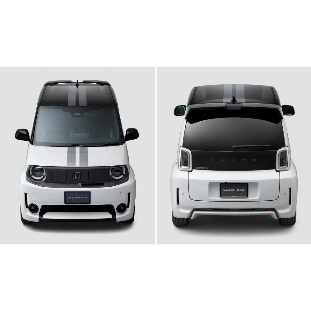 Genuine Honda JDM Centre Stripe Decal Matte Grey Super-ONE / Super-N 26+