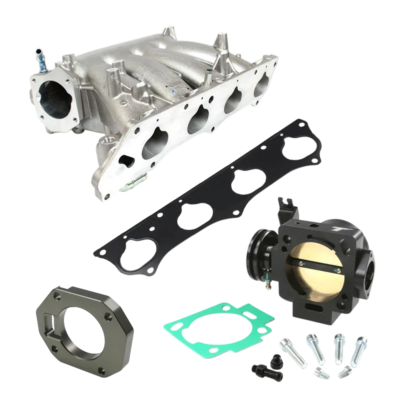 Genuine Honda RRC Inlet Manifold, Gasket & Tegiwa Billet Throttle Body 70mm K-Series K20A