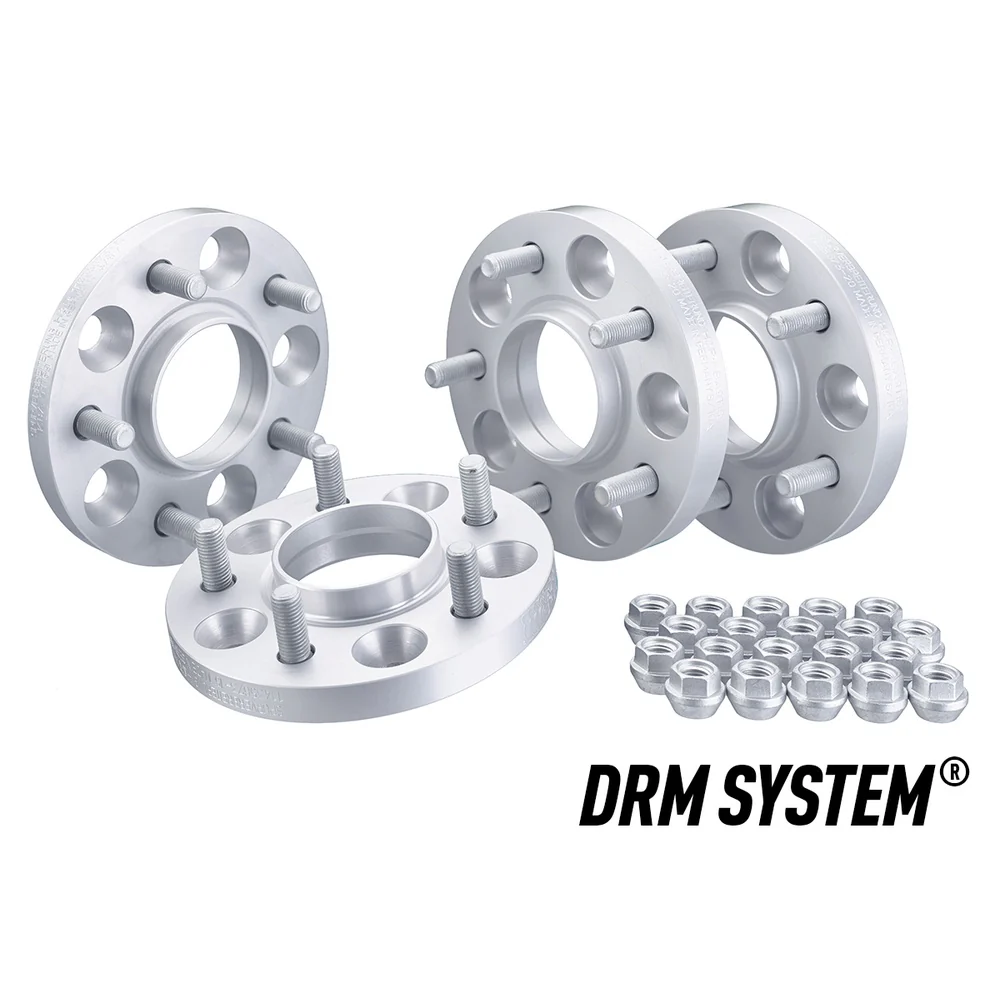 H&R TRAK+ Wheel Spacer Set Front & Rear 30mm Silver 6x139,7 93mm CB
