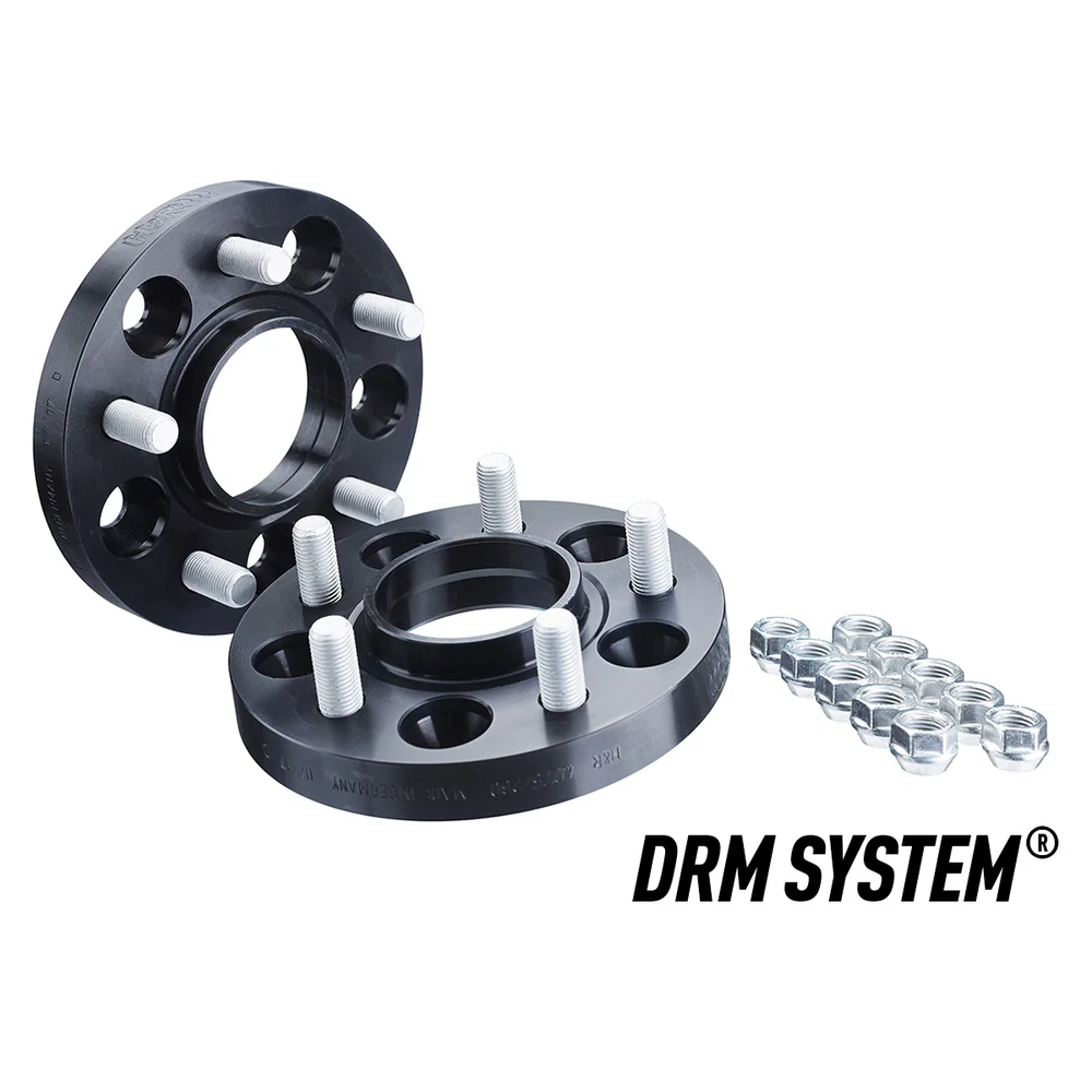 H&R TRAK+ Wheel Spacers Pair 32mm Black 5x130 71.6mm CB