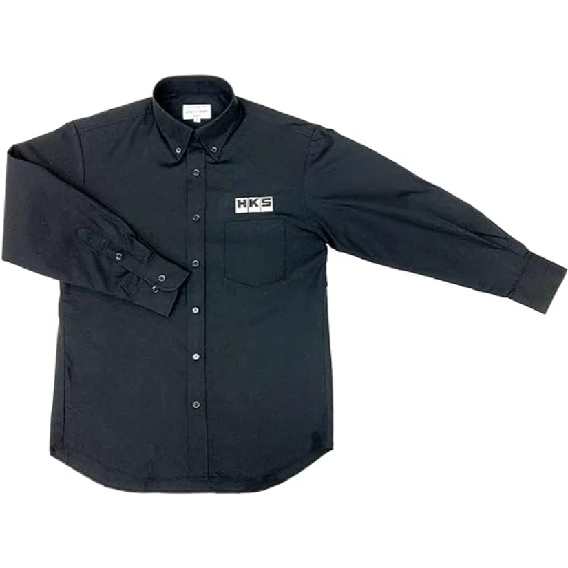 HKS Button Down Shirt Black - Image 2