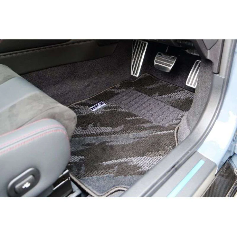 HKS Floor Mats Toyota GR86 Subaru BRZ ZN8 ZC8 Full Set LHD Monotone 22-25