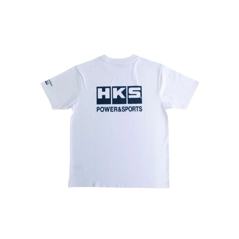 HKS T-Shirt Power and Sports White - Image 2