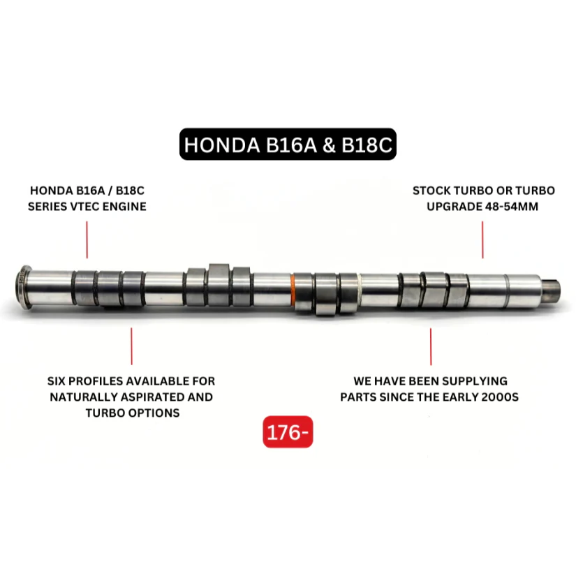 Kelford Cams 274/274 Stage 1 Cams Honda B16A B18C VTEC Turbo - Image 3