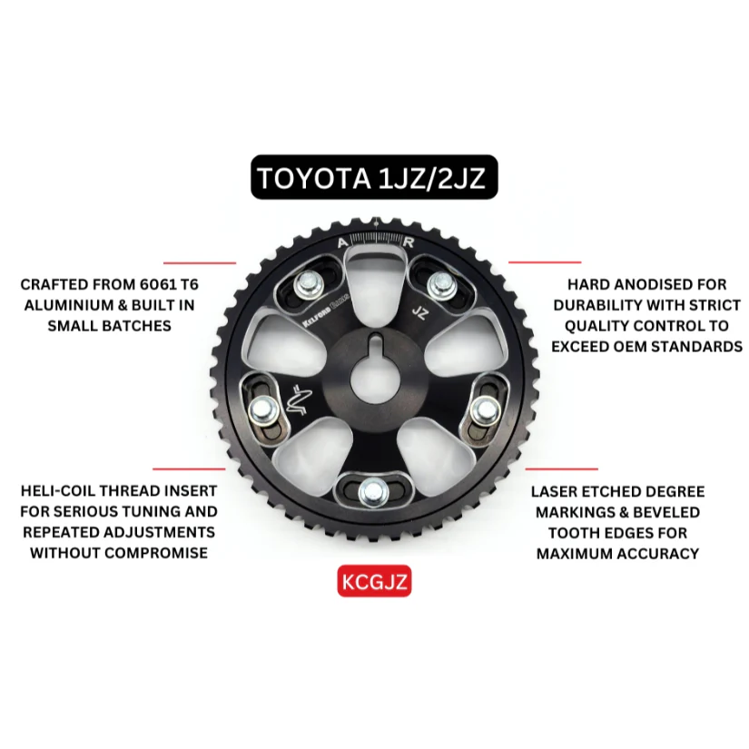 Kelford Cams Cam Gears Toyota 1JZ 2JZ - Image 2