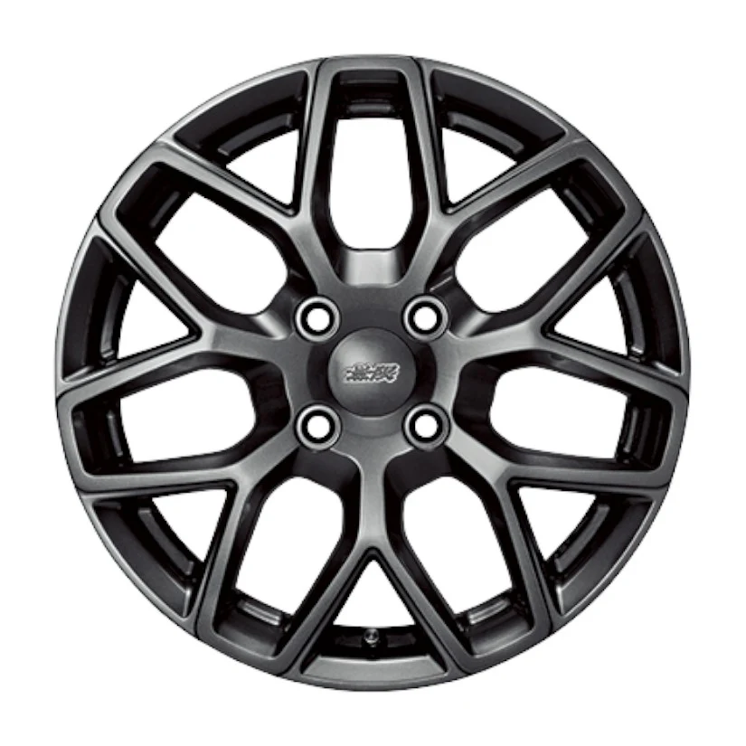 Mugen Styling and MDY Alloy Wheels Set Honda N-Box Custom JF3-4 22-23 Dark Gun Metallic - Image 3