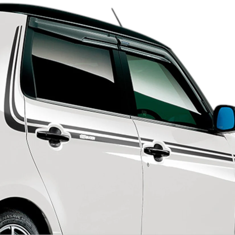 Mugen Body Side Decal Black Honda N-One JG3-4 20+ - Image 2