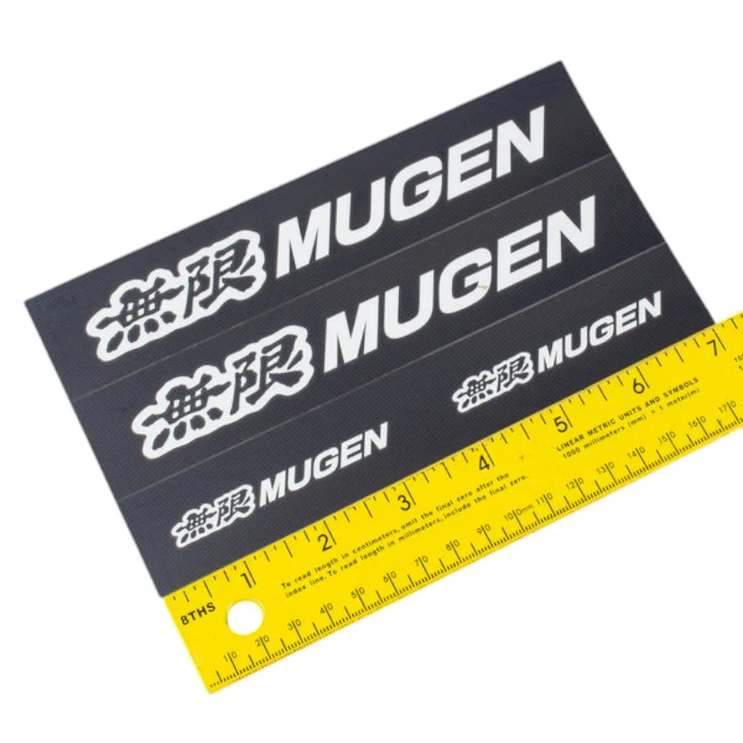 Mugen White Stickers Set - Image 2
