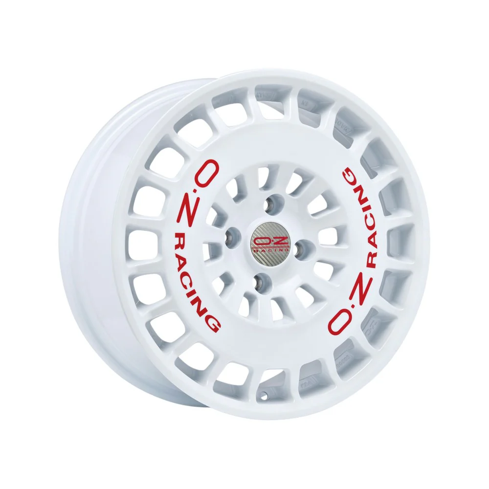 OZ Sport RR40 Alloy Wheel 18x8.0 ET35 5x112 Race White Red Lettering 75mm CB